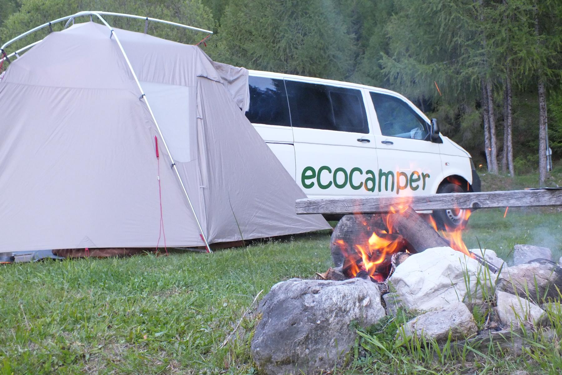 EcoCamper - großes Vorzelt