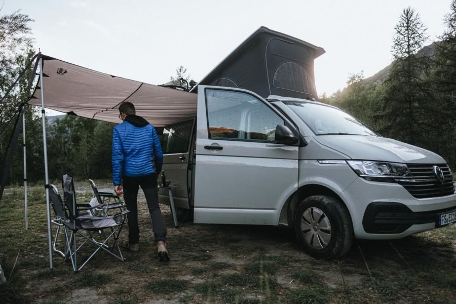 Ecocamper Vordach als Sonnen- oder Regenschutz
