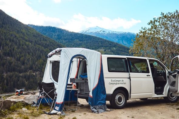 EcoCamper - Kleines Heckzelt