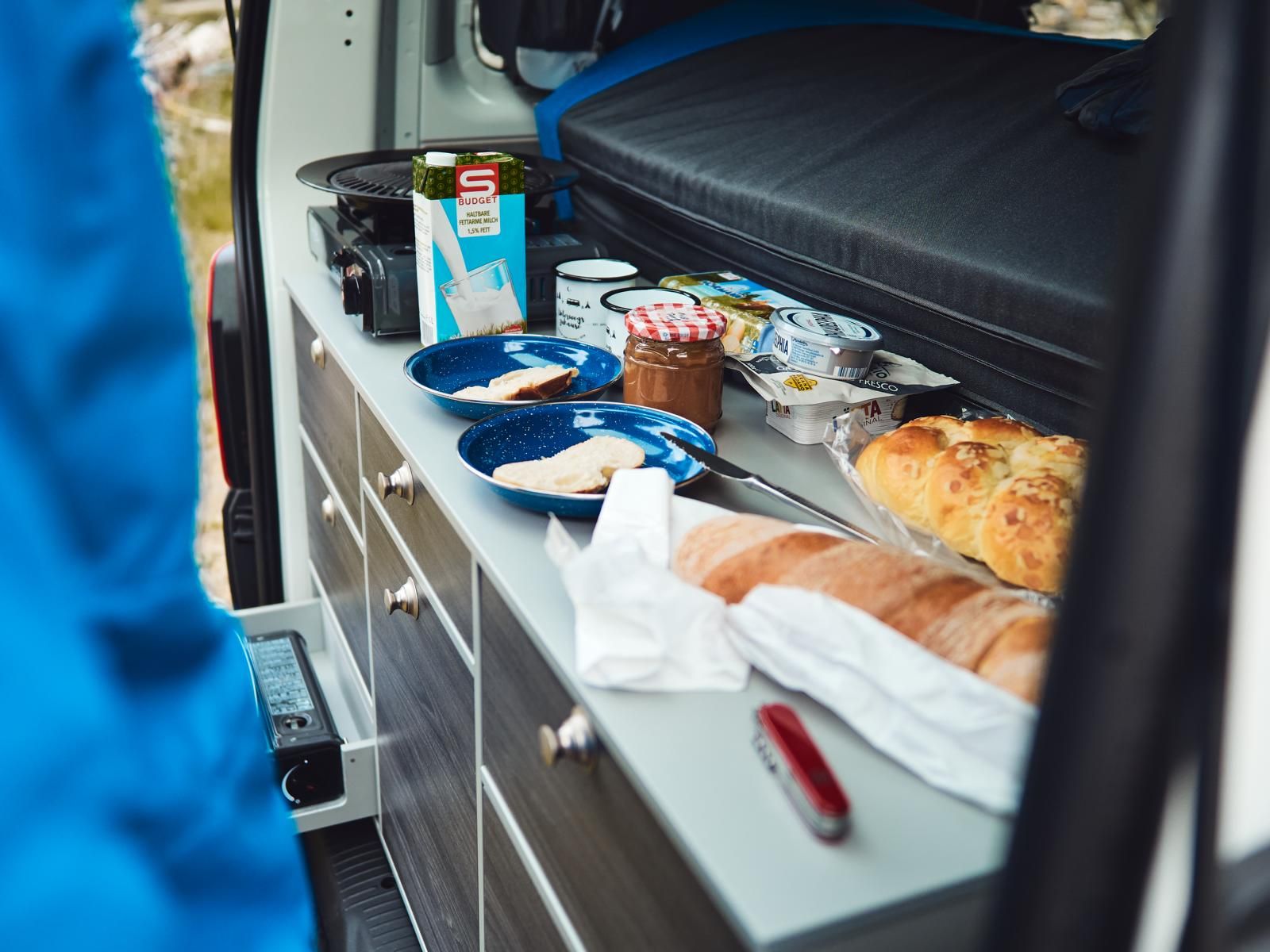 Ecocamper - Heckküche