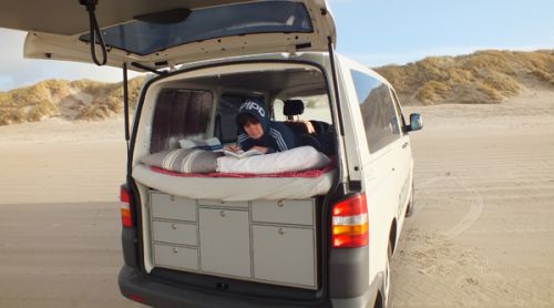 Anja Fischer | Borsmose Strand - Dänemark im VW T5| Dezember 2014