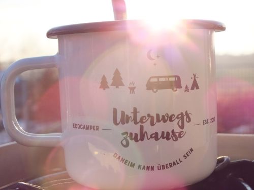 Ecocamper Emaille Tasse